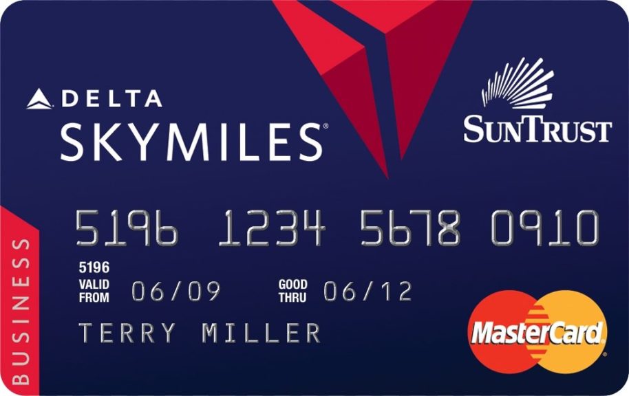 Up to 55,000 Delta SkyMiles from SunTrust Debit Cards