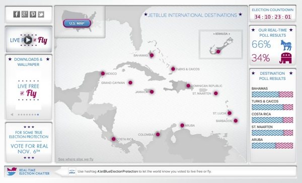 JetBlue presents  Election Protection 2012 1