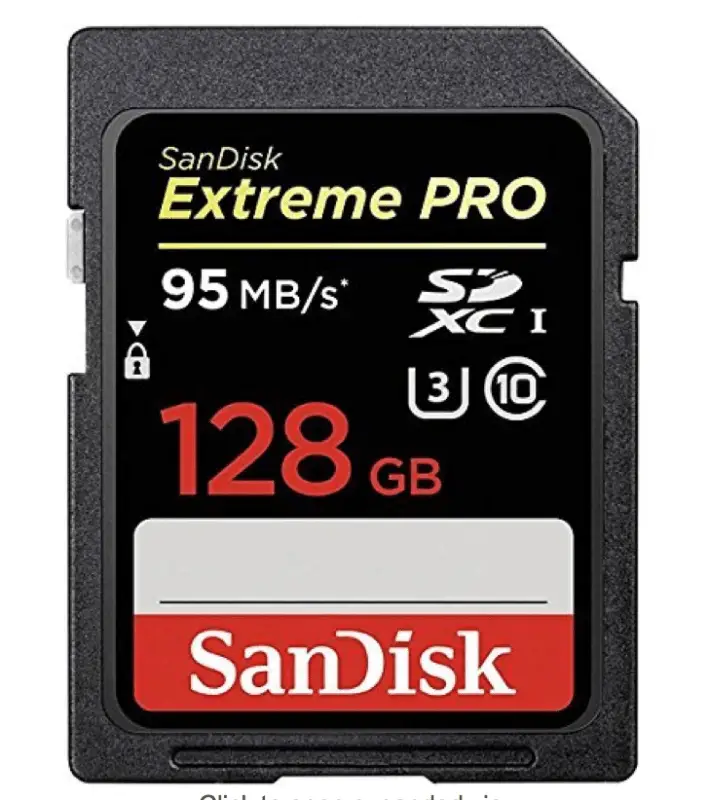 128gb SanDisk Memory Card