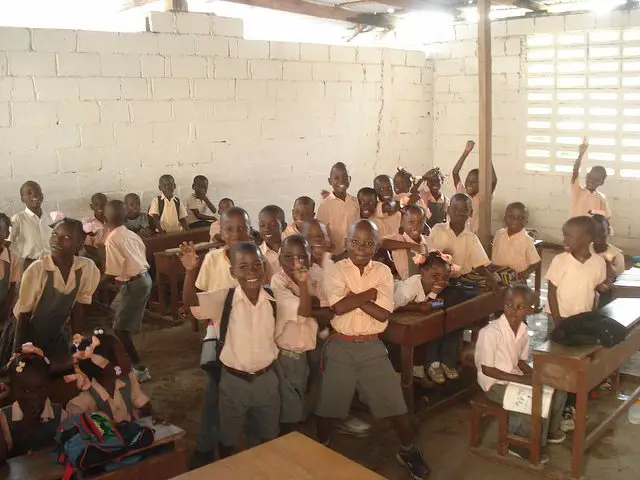 School Children in Haiti
