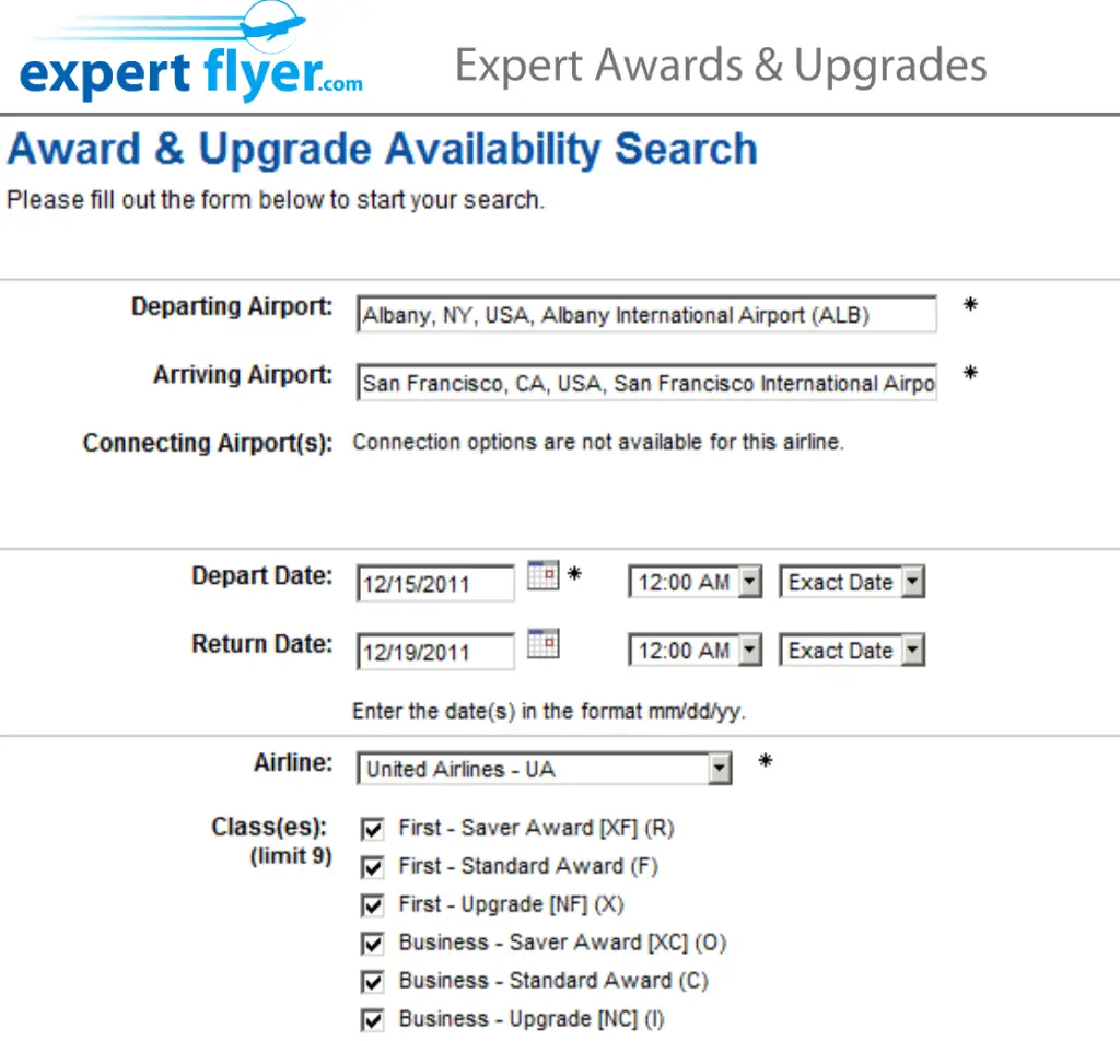 ExpertFlyer