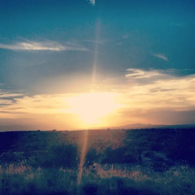 Sunset Marfa, TX