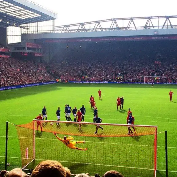 Everton at Liverpool Tim Howard