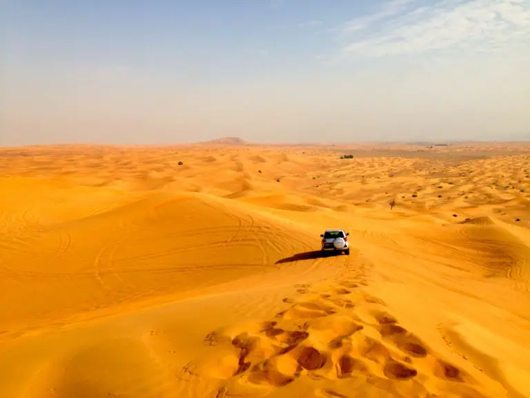 Dune Bashing in Dubai