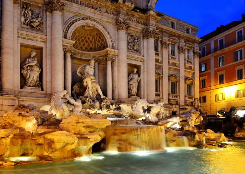 The Trevi Fountain Rome