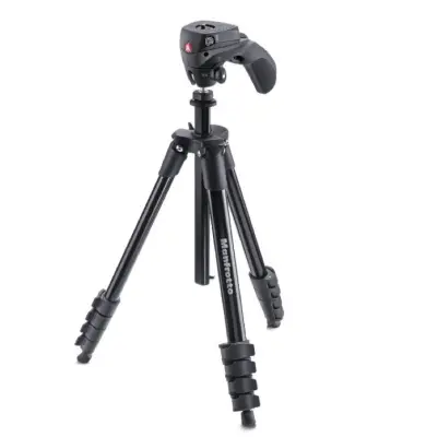  Manfrotto Compact Action Tripod