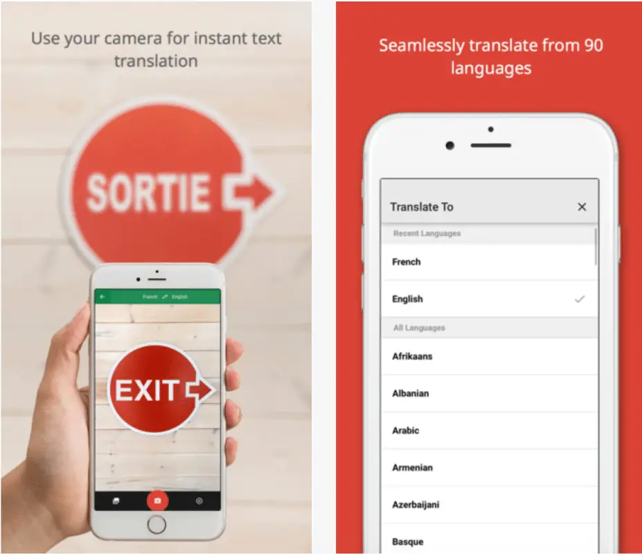 Google Translate App