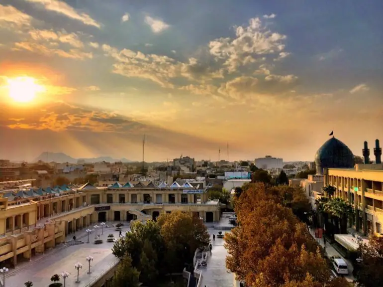 Sunset in Isfahan, Iran