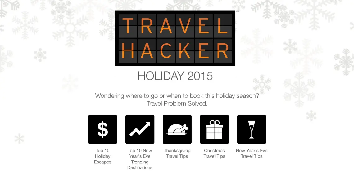 Kayak Holiday Travel Hacker Guide