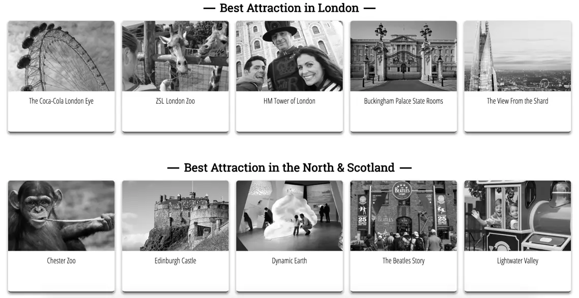 AttractionTix Worldwide Attractions Awards