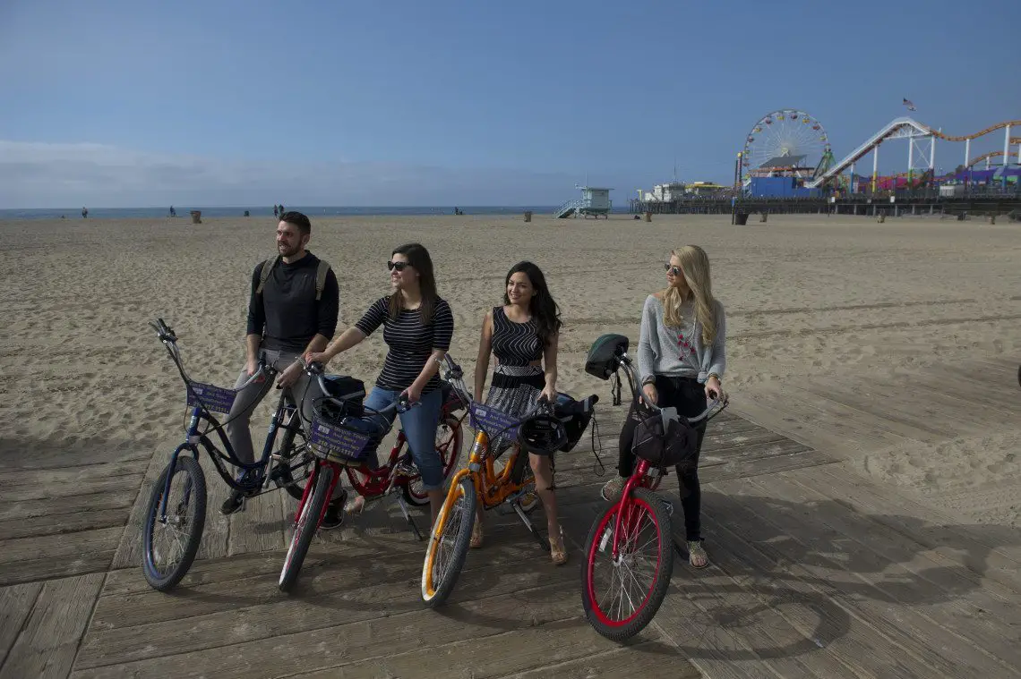 Biking Santa Monica