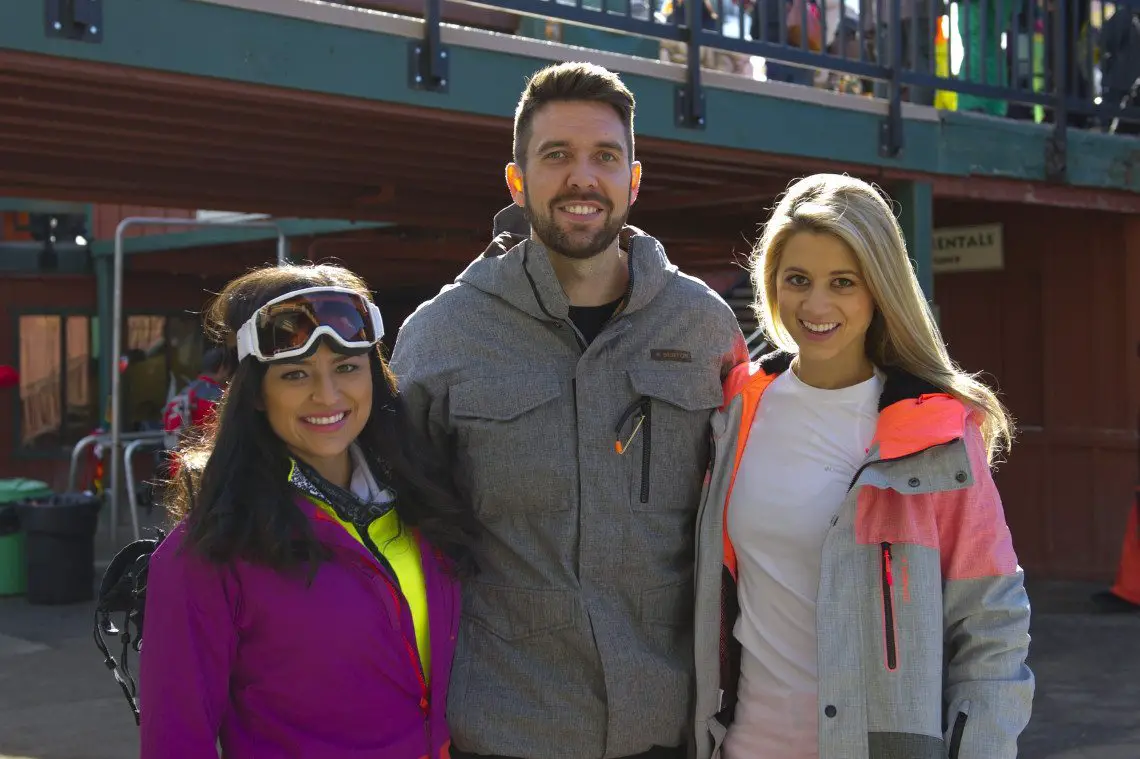 skiing at Bear Mountain