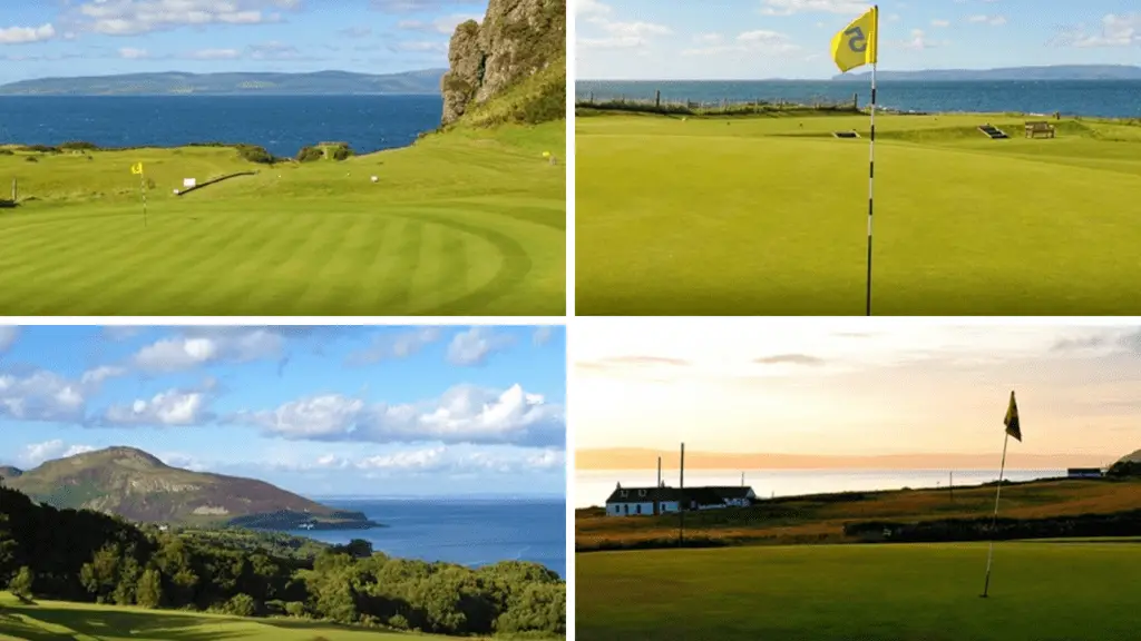 Golfing Isle of Arran