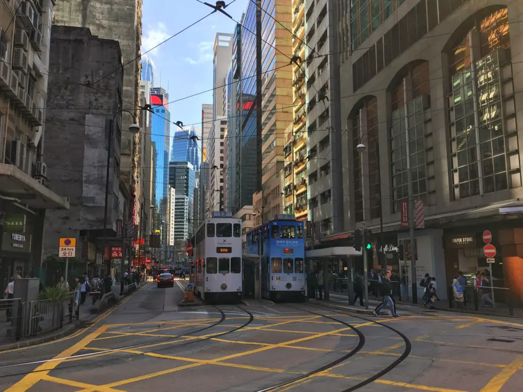 Ride the Hong Kong Tramways- Ding Ding