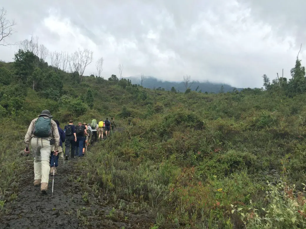 Trekking to the Top of Nyiragongo Volcano