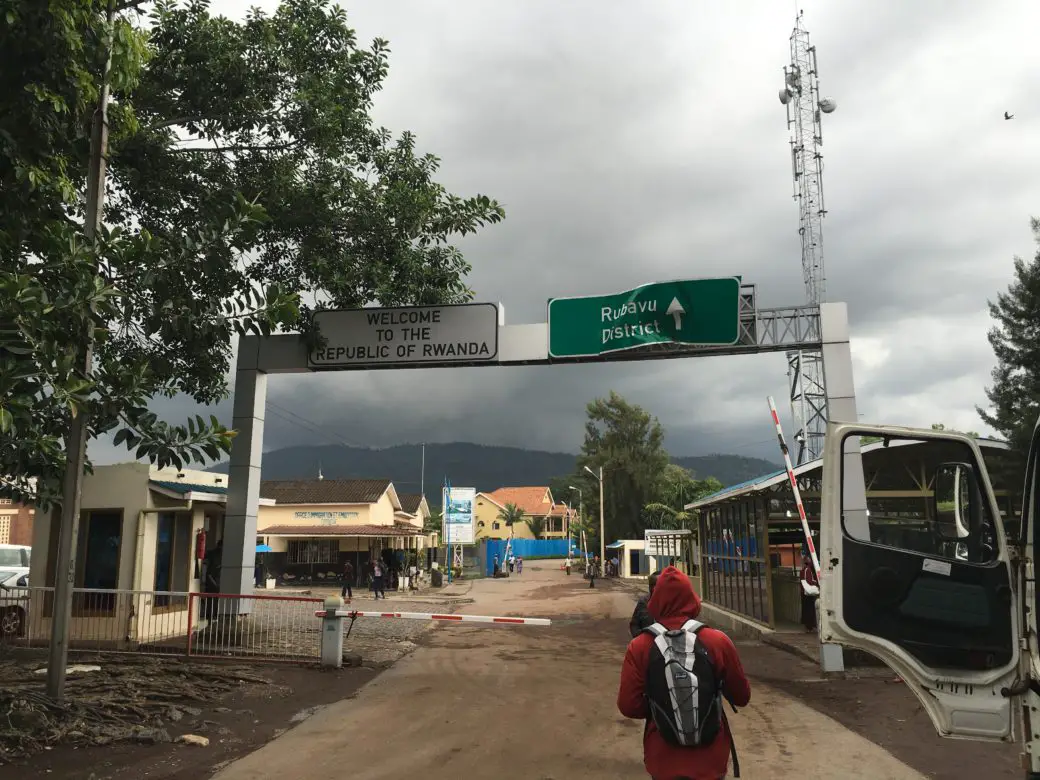Rwanda-DR Congo Border Crossing