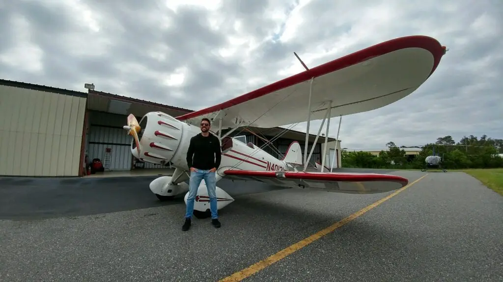 Scenic Biplane Flight Over OBX