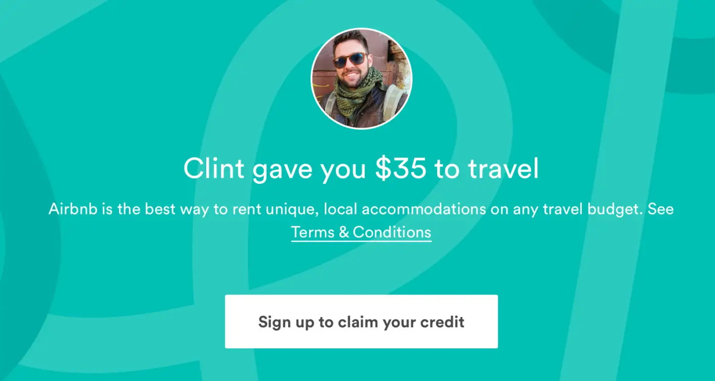 Free $35 Airbnb Code