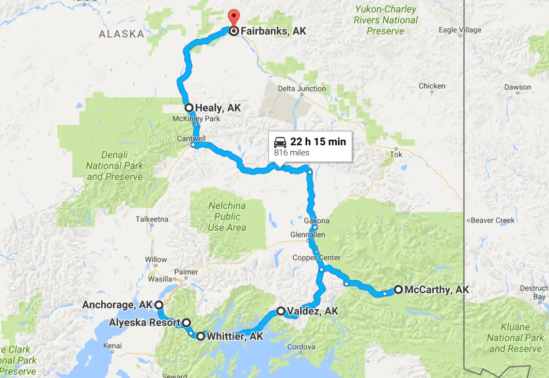 Alaska Road Trip