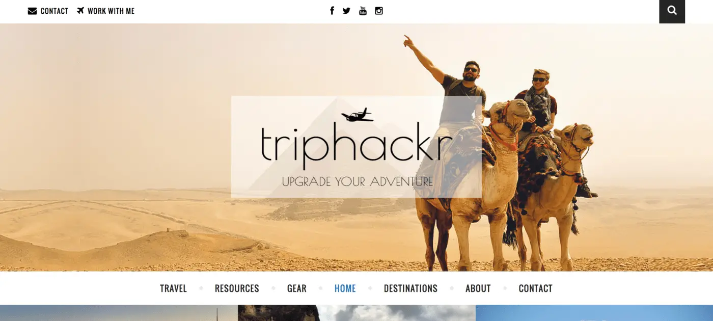 Triphackr Homepage