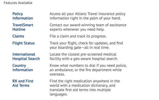 Allianz TravelSmart App Review