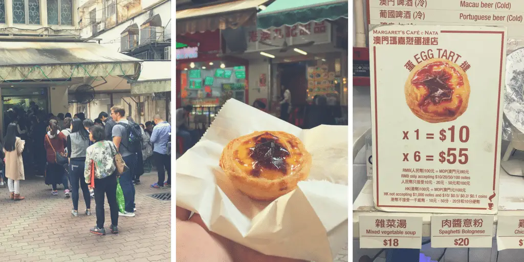 Portuguese Egg Tarts in Macau