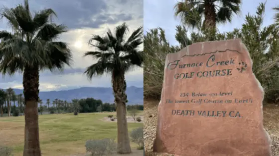 Furnace Creek Golf Course Death Valley