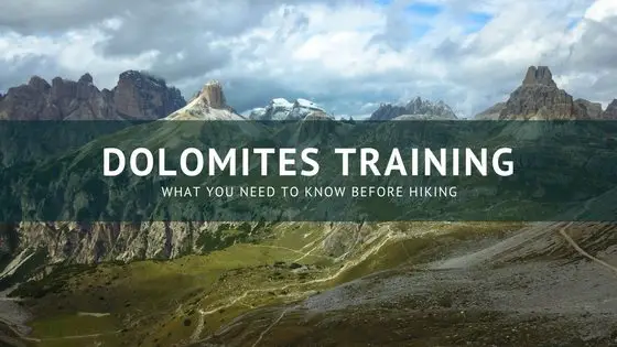 Training for Hiking the Dolomites